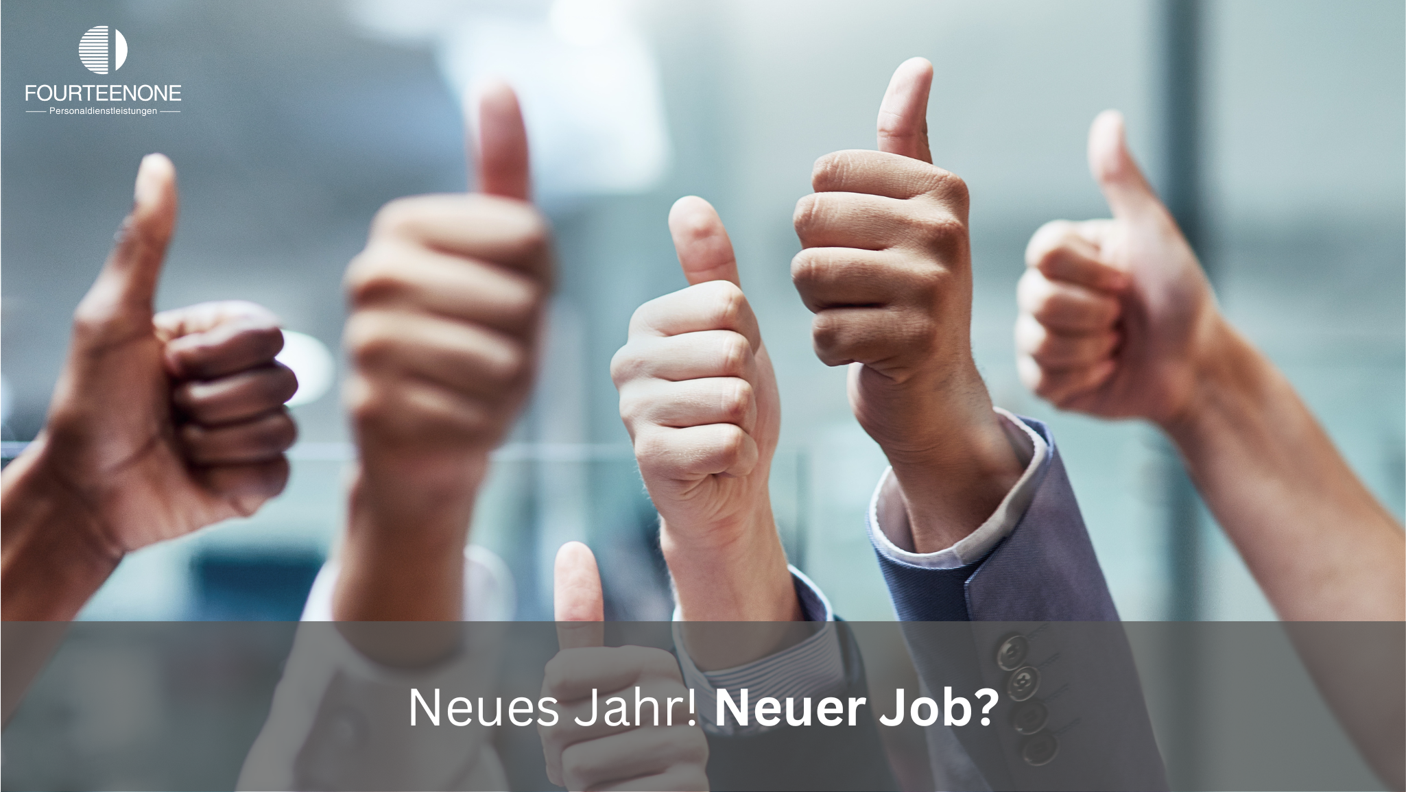 Neues Jahr - neuer Job? Warum du es dir mit uns einfach machen kannst.